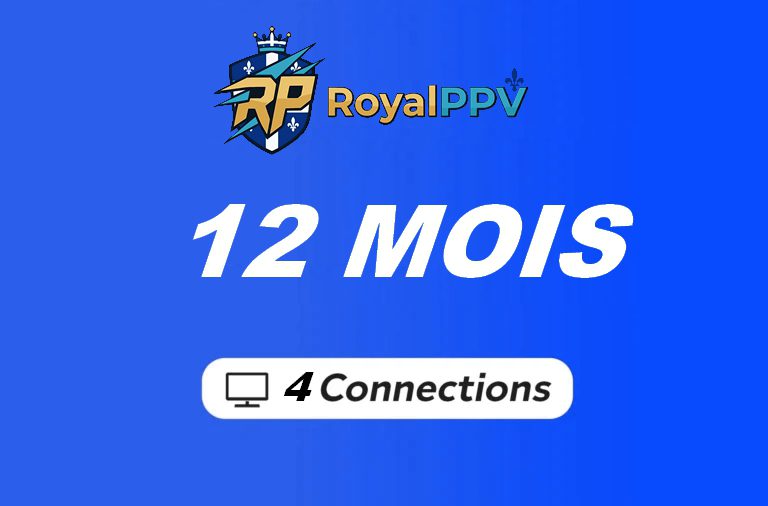 Abonnement IPTV Québec 12 Mois