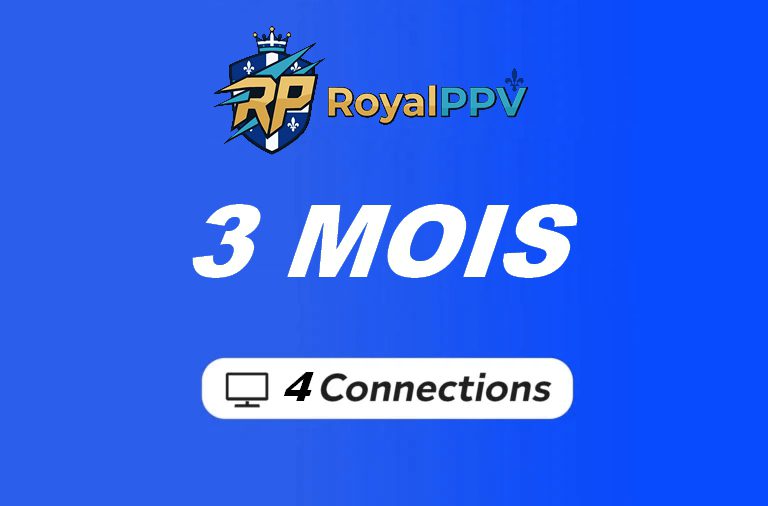 Abonnement IPTV Québec 3 Mois