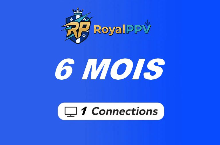 Abonnement IPTV Québec 6 Mois